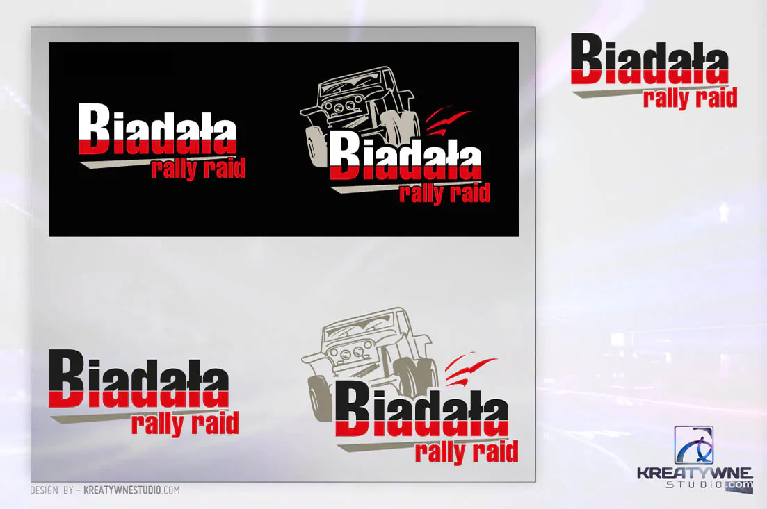 biadala rally raid logo projekt