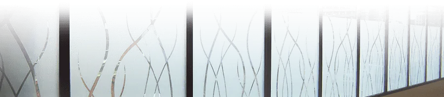 szkło mrożone oklejanie szyb